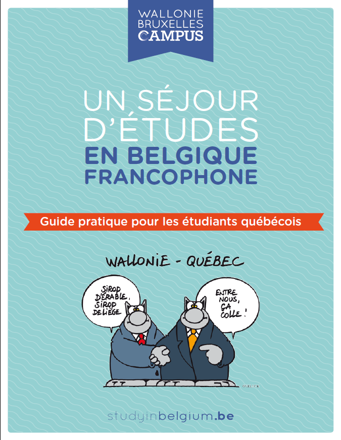 Brochure Wallonie-Bruxelles Campus pour étudiants québécois