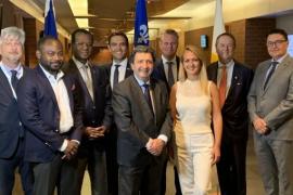 Les regroupements des Chambres de commerce francophones et leurs partenaires  après la signature du Protocole d'entente