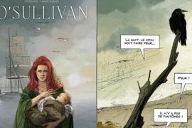 Couverture et page de la bande-dessinée O'Sullivan